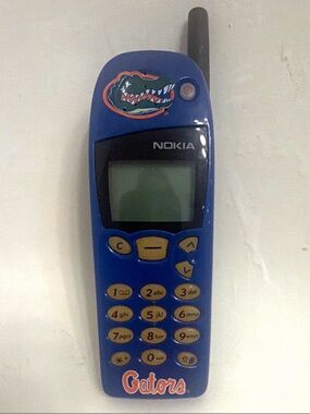 Nokia 5165 Florida Gators Blue Bar Cell Phone Model 5165 CDMA 800 2G No Charger